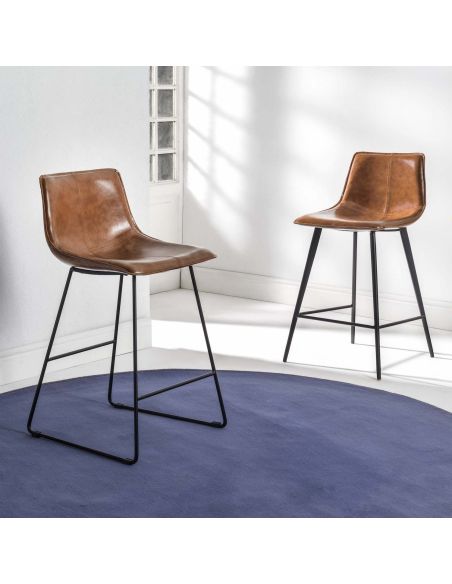 Coppia sgabelli cucina moderni Joel Coppia sgabelli cucina moderni Joel