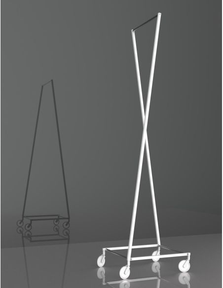 Stand appendiabiti in acciaio Otis J Mobile