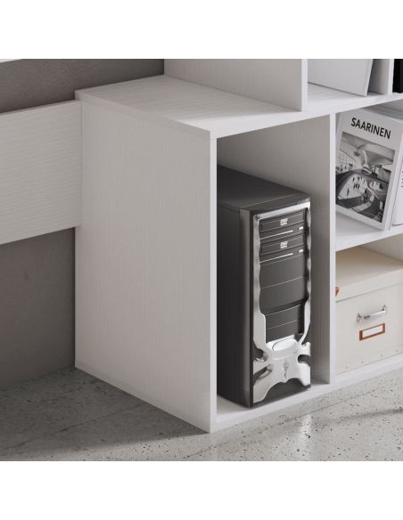 Scrivania con libreria integrata Winter