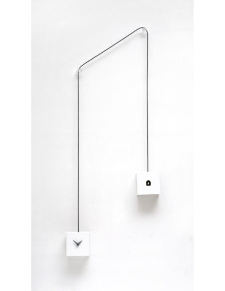 Orologio a cucu moderno design a muro TuTu