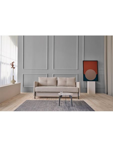 Divano letto con braccioli Cubed Arm 160