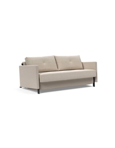 Divano letto con braccioli Cubed Arm 160