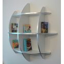 Libreria da parete sferica design moderno Guidus