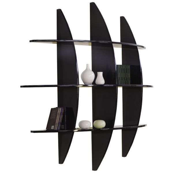 Libreria sferica moderna in legno MDF 170 cm Guidus 170 ML