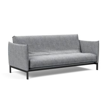 Divano letto a 2 posti sfoderabile Junus - 216 Flashtex Dark Grey 2