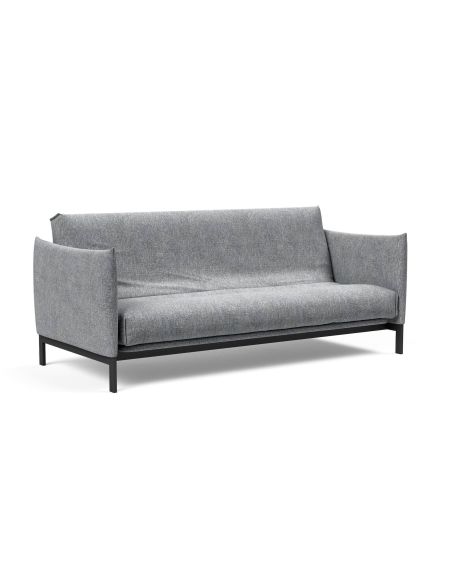 Divano letto a 2 posti sfoderabile Junus - 565 Twist Granite Divano letto a 2 posti sfoderabile Junus - 565 Twist Granite