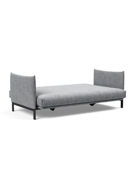 Divano letto a 2 posti sfoderabile Junus - 565 Twist Granite Divano letto a 2 posti sfoderabile Junus - 565 Twist Granite