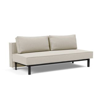 Divano letto uso quotidiano materasso a molle Sly - 563 Twist Charcoal 2