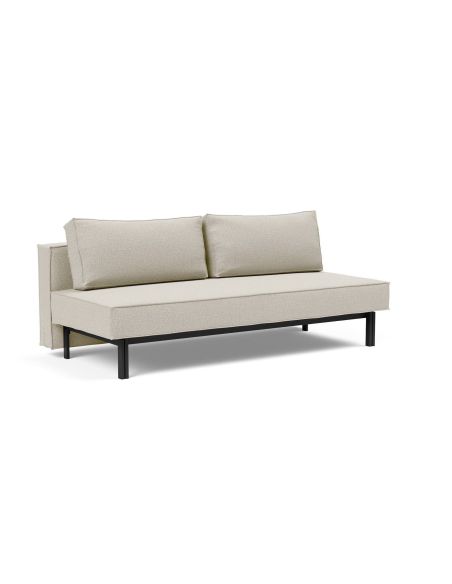 Divano letto uso quotidiano materasso a molle Sly - 527 Mixed Dance Natural