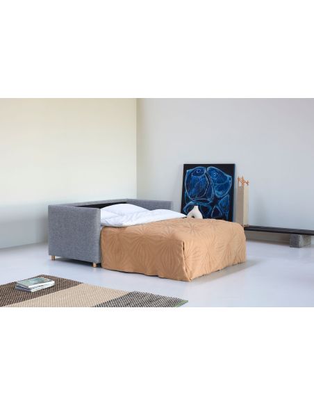 Divanetto letto una piazza e mezza per uso quotidiano o frequente Olan - 565 Twist Granite