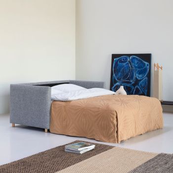 Divanetto letto una piazza e mezza per uso quotidiano o frequente Olan - 565 Twist Granite 2