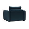 Poltrona letto singolo con braccioli Cosial - 580 Argus Navy Blue