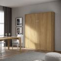 Letto matrimoniale a scomparsa design moderno Lexton