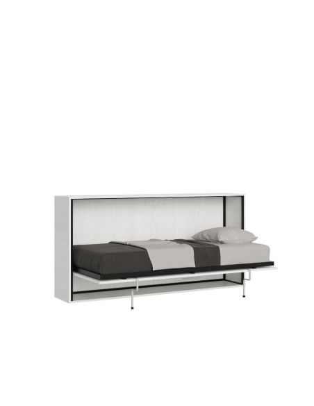 Letto singolo a scomparsa orizzontale Auda