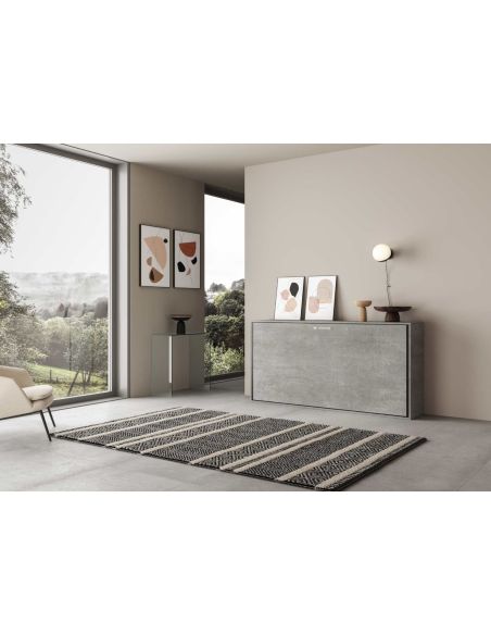 Letto singolo a scomparsa orizzontale Auda