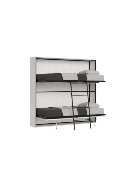 Letto a castello a scomparsa moderno Auda