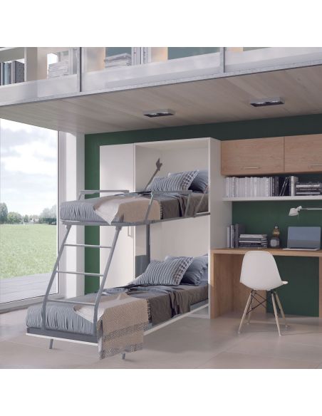 Letto a castello a scomparsa per cameretta bambini Rapido Letto a castello a scomparsa per cameretta bambini Rapido