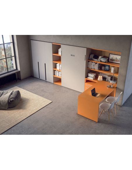 Letto a scomparsa una piazza e mezza Rapido Letto a scomparsa una piazza e mezza Rapido