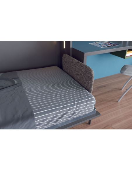 Letto singolo a scomparsa con scrivania per camera ragazzi Pronto Letto singolo a scomparsa con scrivania per camera ragazzi Pronto