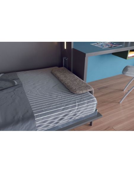 Letto singolo a scomparsa con scrivania per camera ragazzi Pronto Letto singolo a scomparsa con scrivania per camera ragazzi Pronto