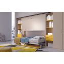 Letto a castello a scomparsa design moderno per cameretta bimbi Express