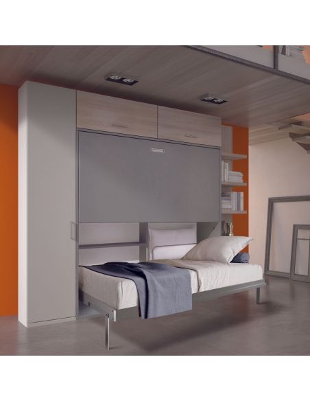 Letto a castello a scomparsa due letti indipendenti Duetto Letto a castello a scomparsa due letti indipendenti Duetto