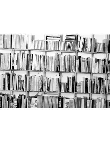 Libreria da parete in legno design moderno Schlagseite