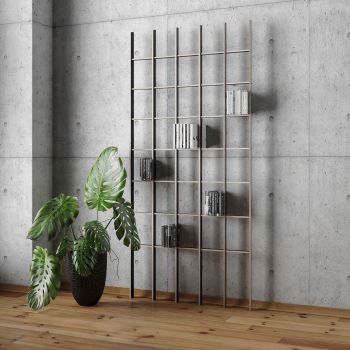 Libreria scaffale da parete in legno Open 2