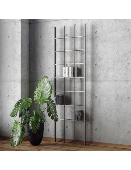 Libreria scaffale da parete in legno Open