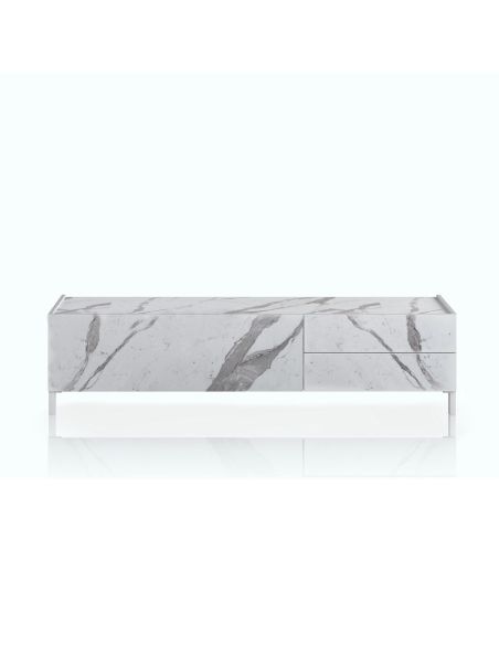 Mobile porta TV design moderno Melbourne Marble
