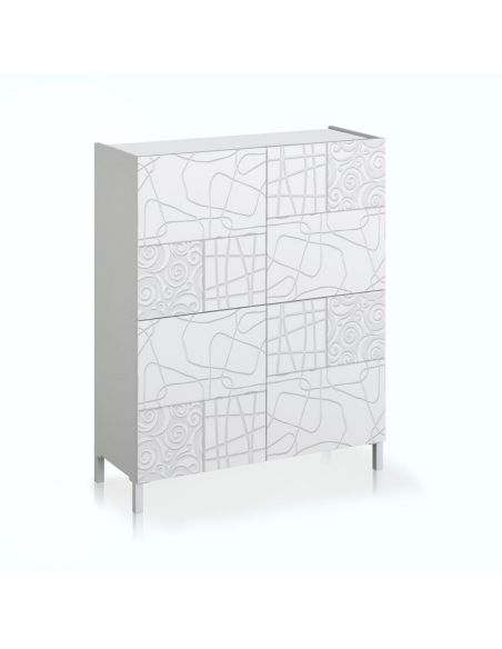 Credenza moderna alta Melbourne Graphic