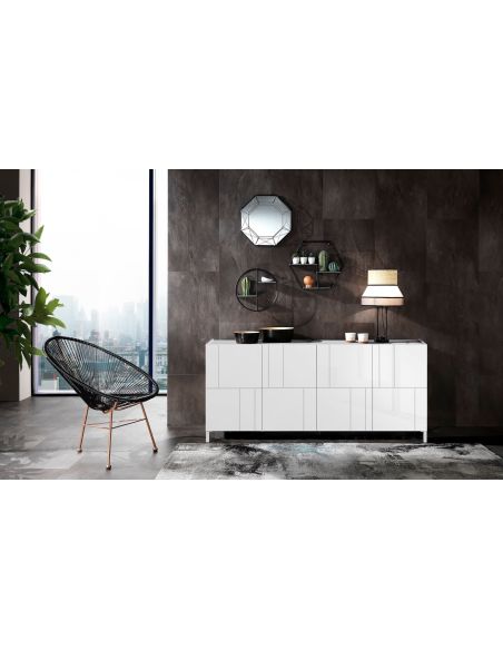 Madia soggiorno design moderno Melbourne Random