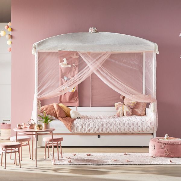 Cameretta per bambini con letto estraibile Butterflies