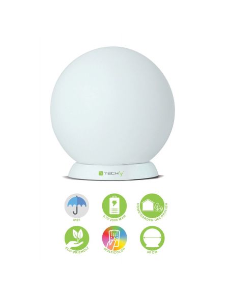 Lampada da terra per esterno senza filo Sferik