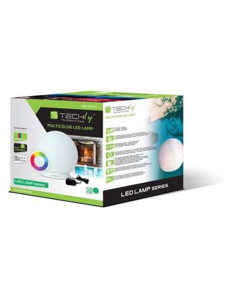 Lampada da terra per esterno senza filo Sferik