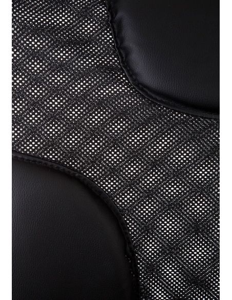 Poltrona direzionale nera design per ufficio regolabile Ederna