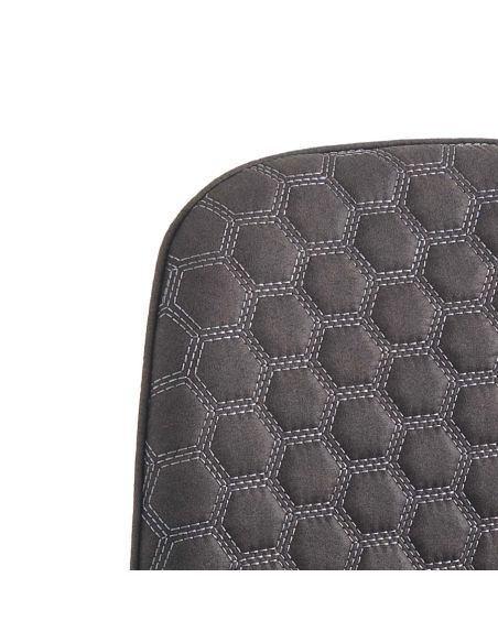 Set 4 sedie imbottite per sala da pranzo Lazing Grey