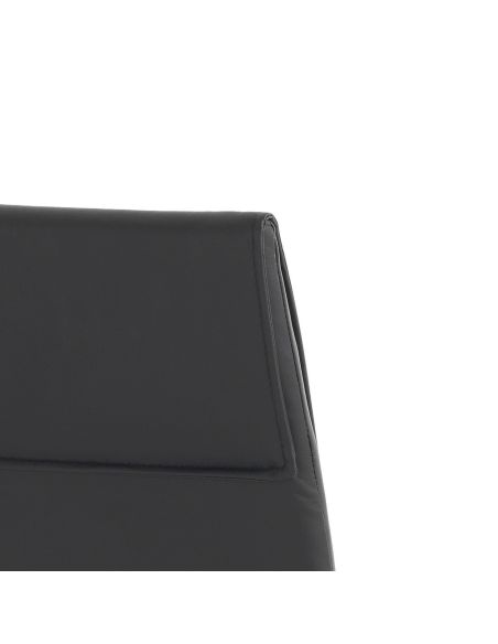 Set 4 sedie impilabili moderne Drummor Black