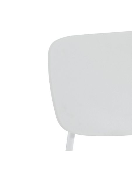 Set 4 sedie impilabili design Clarybel White Set 4 sedie impilabili design Clarybel White