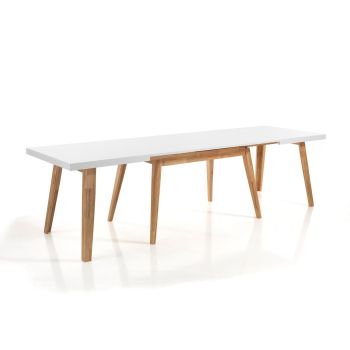 Tavolo allungabile in legno design moderno Julian 130 2