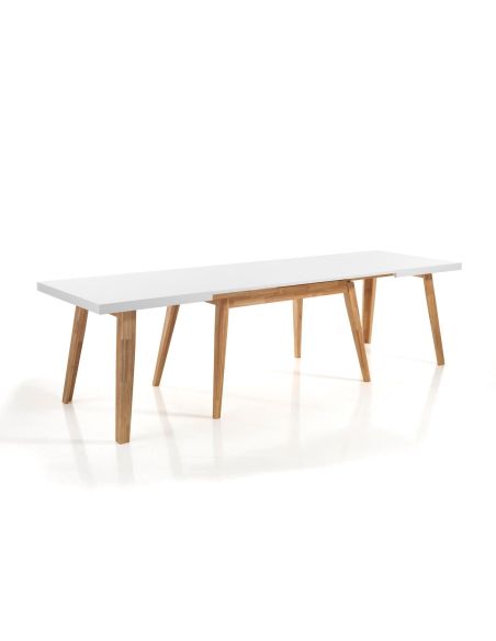 Tavolo allungabile in legno design moderno Julian 130