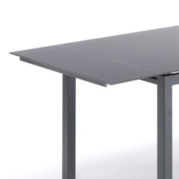 Tavolo rettangolare allungabile moderno Lari Grey 2