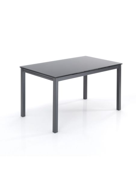 Tavolo rettangolare allungabile moderno Lari Grey