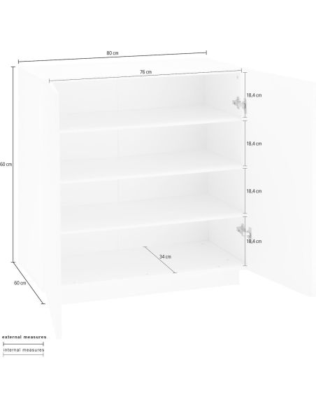 Scarpiera ingresso design moderno Annabel Slate