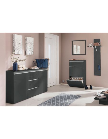 Mobile scarpiera ingresso design moderno Neville Anthrax