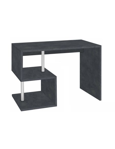 Scrivania porta PC con libreria integrata Lionel Report