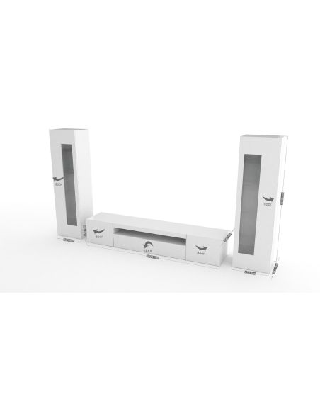 Mobili da soggiorno design moderno Bandol White