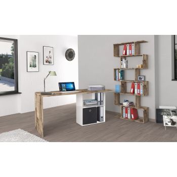Libreria a giorno moderna Lombard Maple 2