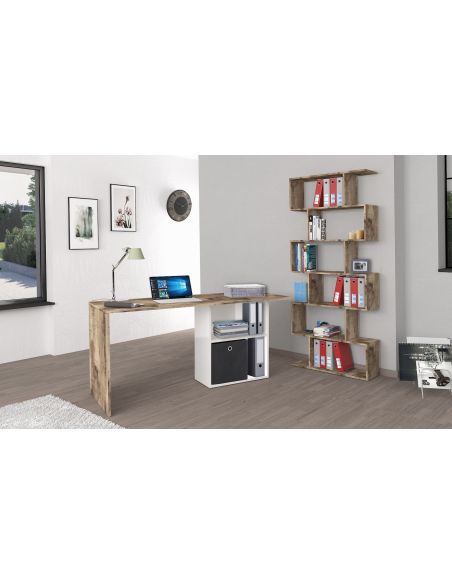 Libreria a giorno moderna Lombard Maple