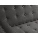 Divano 2 posti design moderno Algard Wood Steel